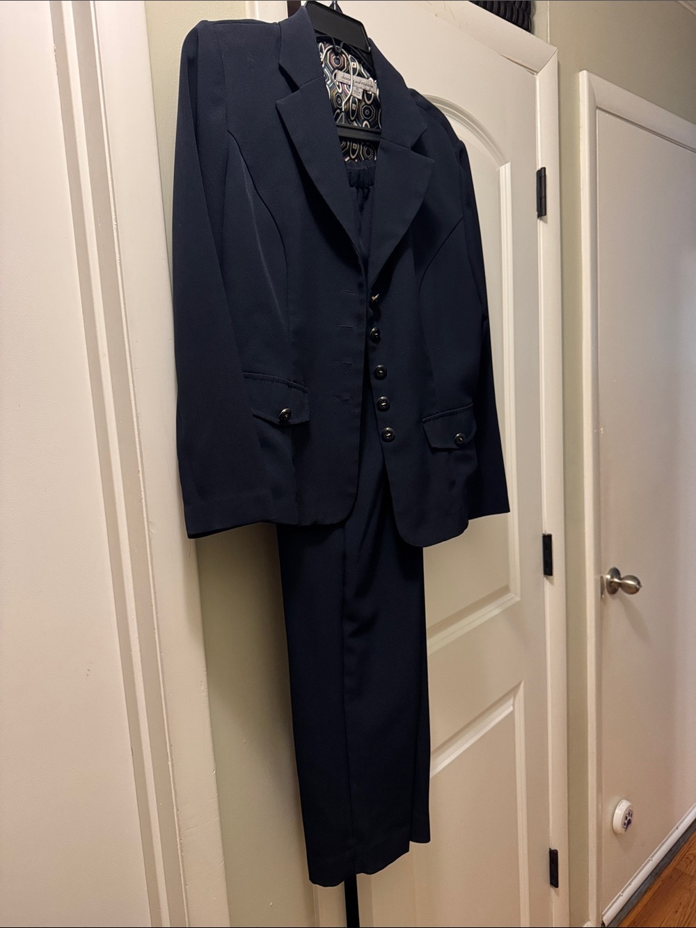 Danny & Nicole Navy Blue Women's 3-Piece Suit